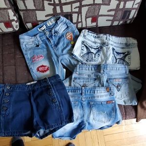 Kids bundle Girls shorts and Jeans